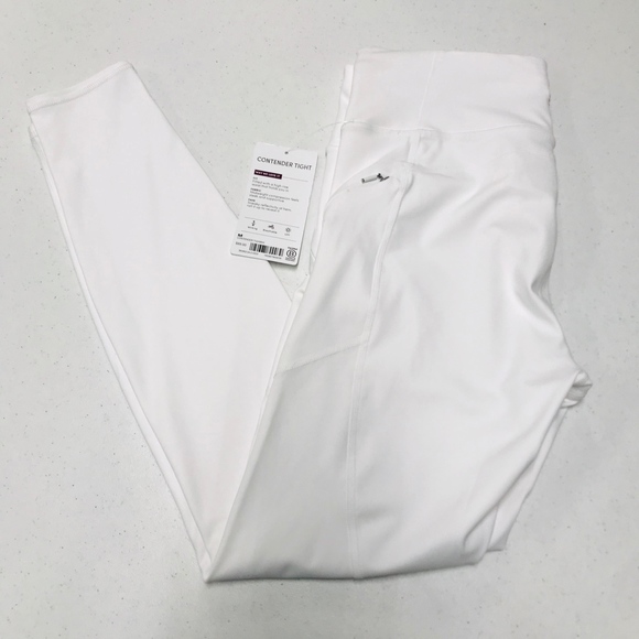 NEW Athleta White Contender Tight MEDIUM - Picture 3 of 8